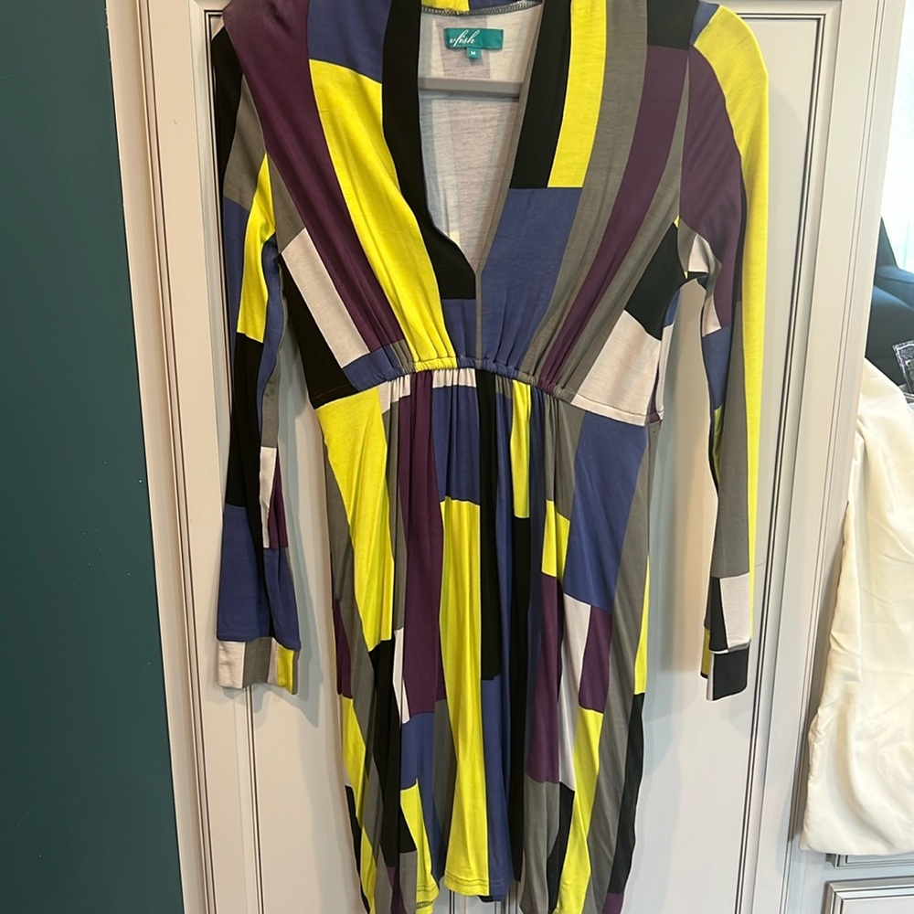 Vfish midi dress